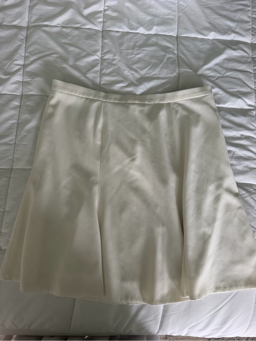 Gianni Bini Ivory Skater Skirt